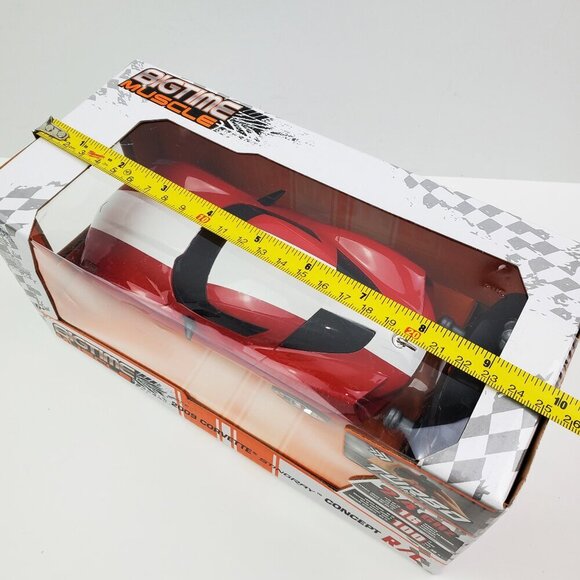Jada Big Time Muscle R/C Car Corvette Stingray Concept Remote Sealed NIB - Picture 8 of 12